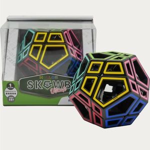 PROJECT GENIUS Hollow Skewb Ultimate Brain Teaser Puzzle Game M5096 Rubik’s Cube